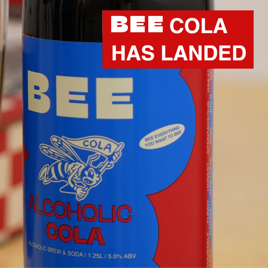 BEE Alcoholic Cola makes a splash